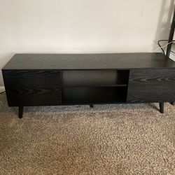 Black TV Stand