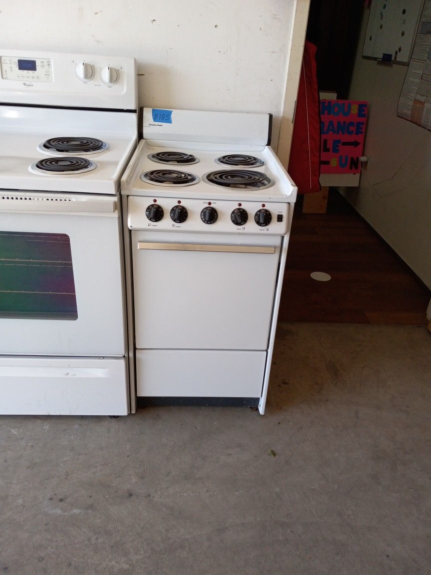 used 20 inch electric stove