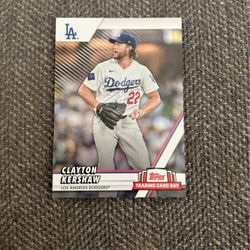 Clayton  Kershaw Baseball Card