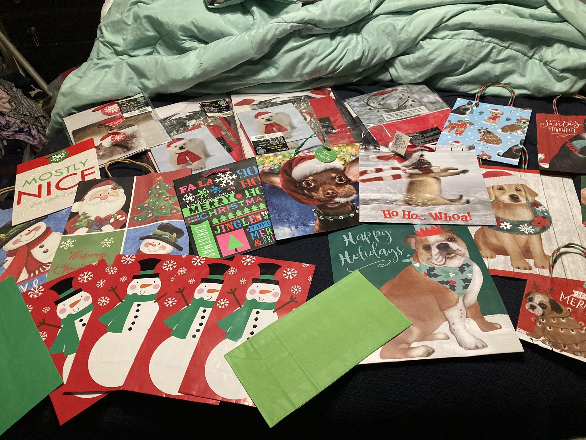 Christmas Gift Bags And Such 
