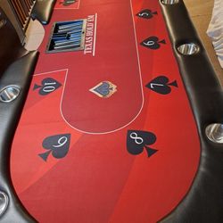 Custom 9ft Poker Table