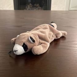 Ringo the Racoon Original Ty Beanie Baby Collection 1995 11” long Great Conditi… 