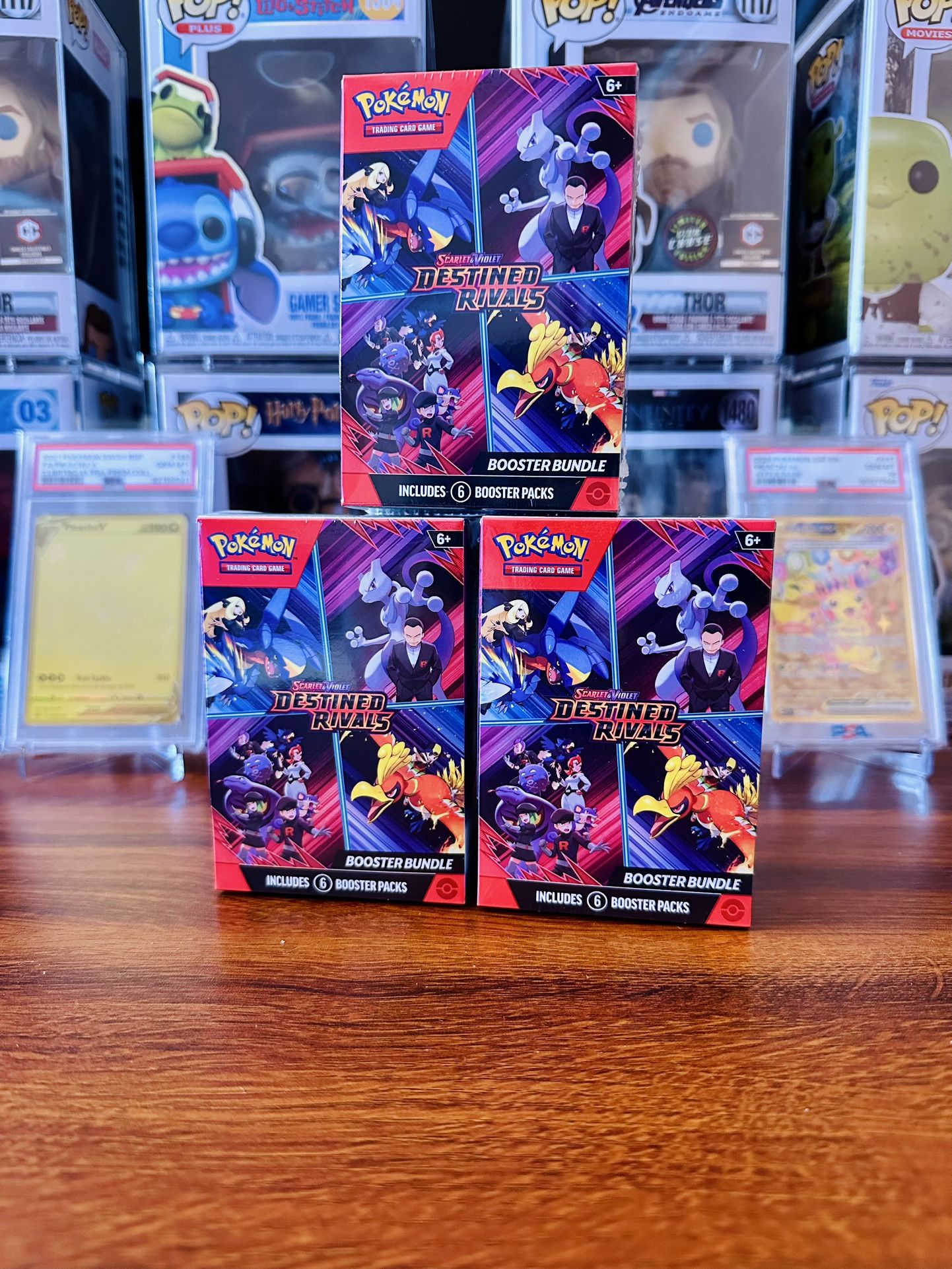 Pokemon Scarlet & Violet Factory Sealed - Destined Rivals Booster Bundle 6 Packs