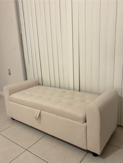 Ottoman with Storage 48"