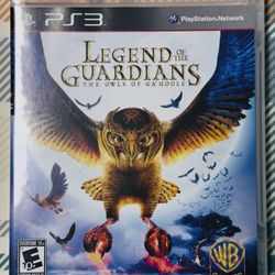 Legend of the Guardians: The Owls of Ga'Hoole (Sony PlayStation 3, 2010) PS3