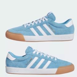 Adidas Nora Vasconcellos Blue Suede Skateboarding Shoe Men's 11  Women's 12