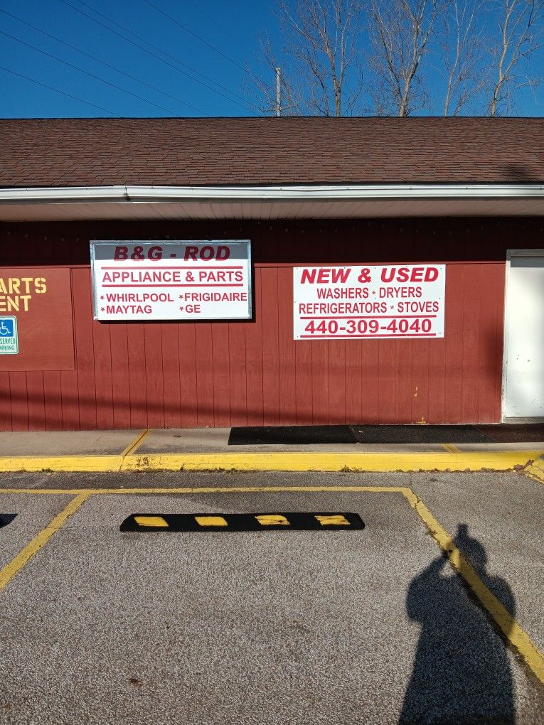 Grand Opening. B&G-Rod Appliances And Parts.