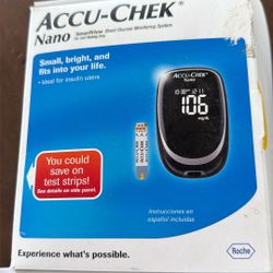 Accu Check Glucose Testing Monitor New