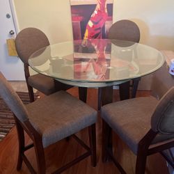Counter-Height Dinette Set – Priced to Move!