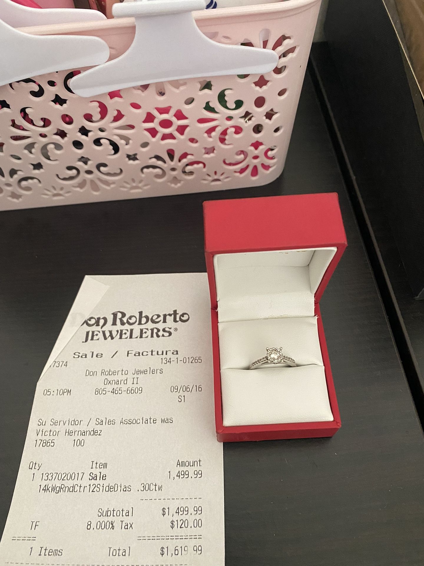 14k Wg Ring