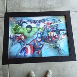 Picture Frame 3D Marvel Avengers 