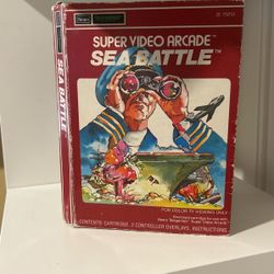 Sears Intellivision Super Video Arcade Sea Battle