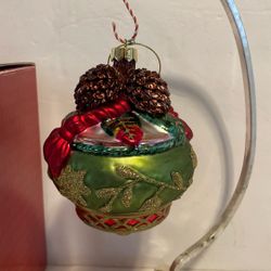 Fitz and Floyd Christmas ornament