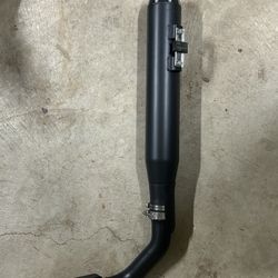 Bassani Road Rage Dummy Pipe (Black). 