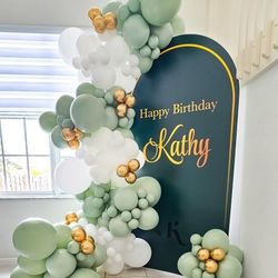 Backdrops + Balloons 