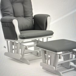 Storkcraft Glider And Ottoman Nursery Glider Chair