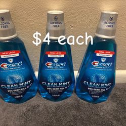 Crest Clean Mint Mouthwash - 1L