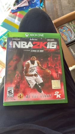 Xbox one NBA 2k16