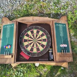 Wood Dart Cabinet