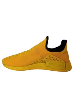 Adidas Pharrell Human Originals Men's Race Yellow Sneakers Size 10 US GY0091