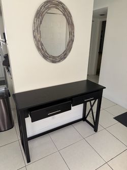 Black Console Table