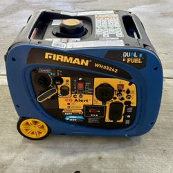 Firman WHO3242 Dual Fuel Generator 