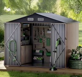New 4x6ft Metal storage shed