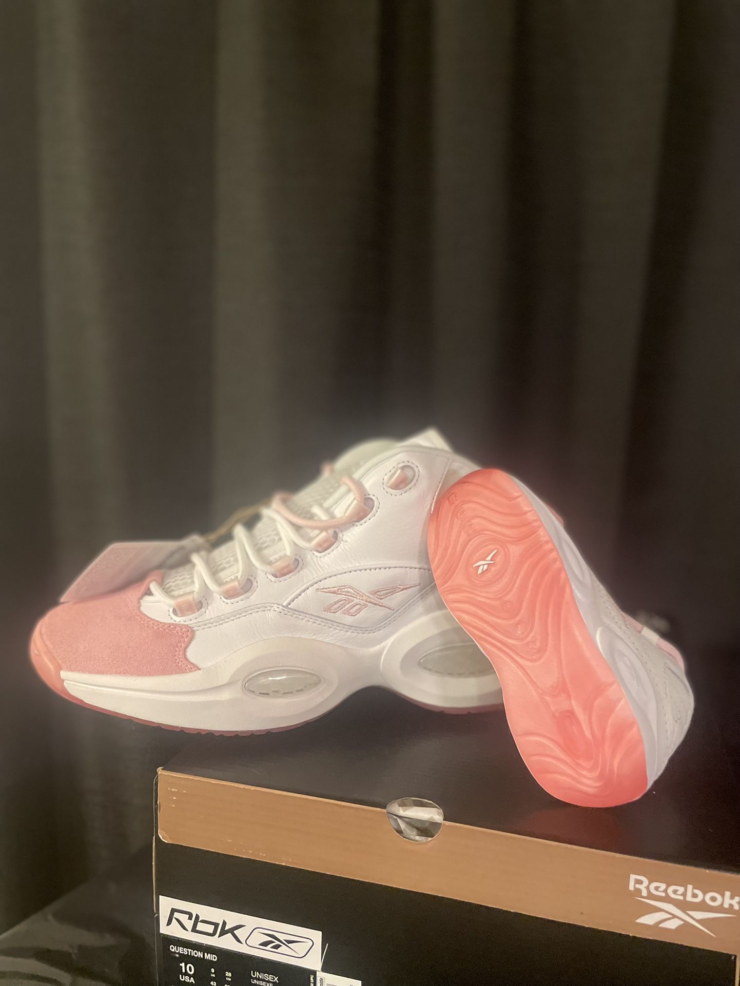 Pink Reebok Question Or Brand New 2021 Reebok Question Mid OG