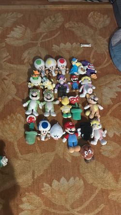 Mario, Nintendo plushie collection