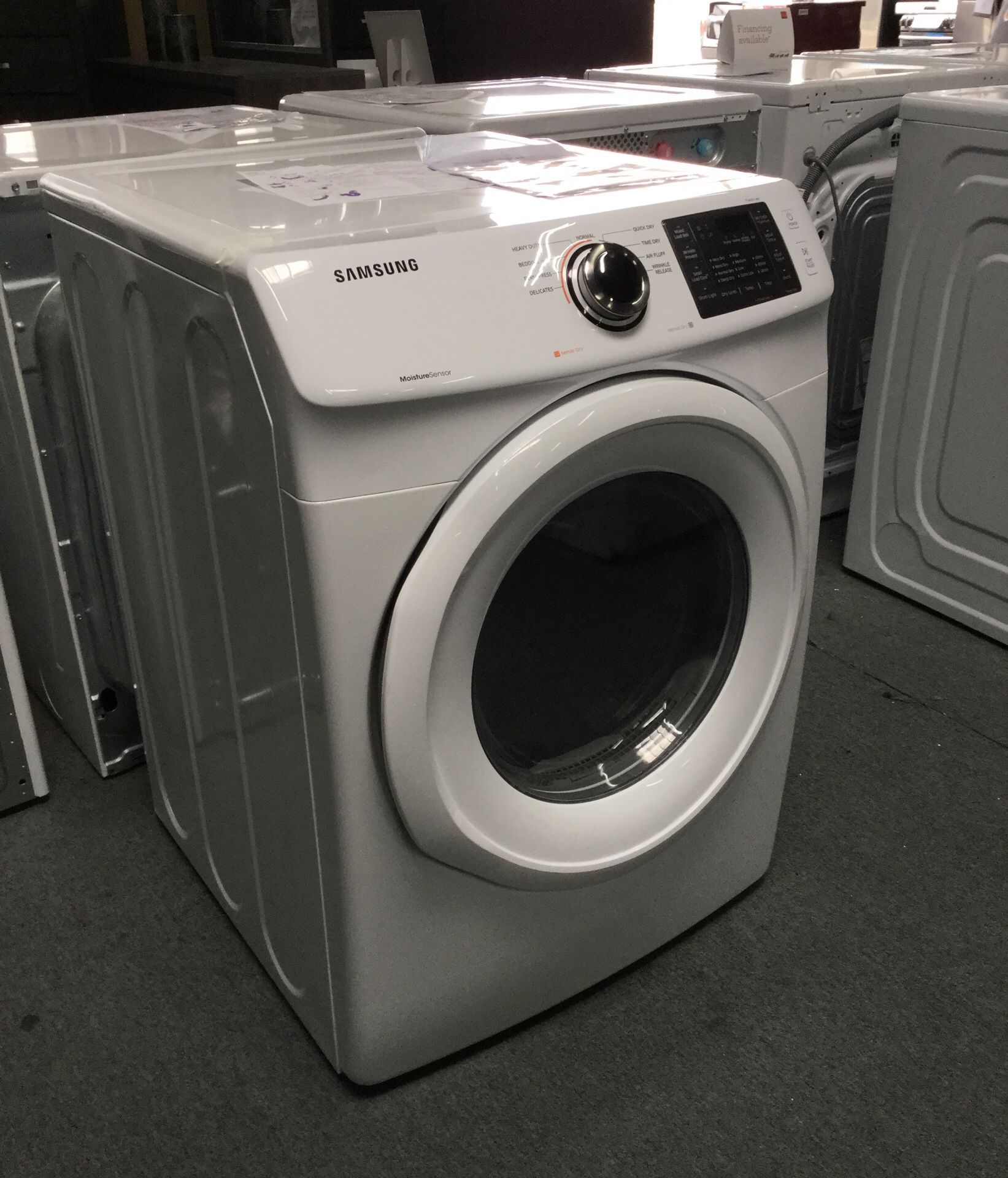 Dryer gas dryer frontload buy Samsung original price $899 our price $638 prices are negotiable