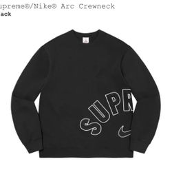 Supreme nike arc crewneck black - Size Medium 
