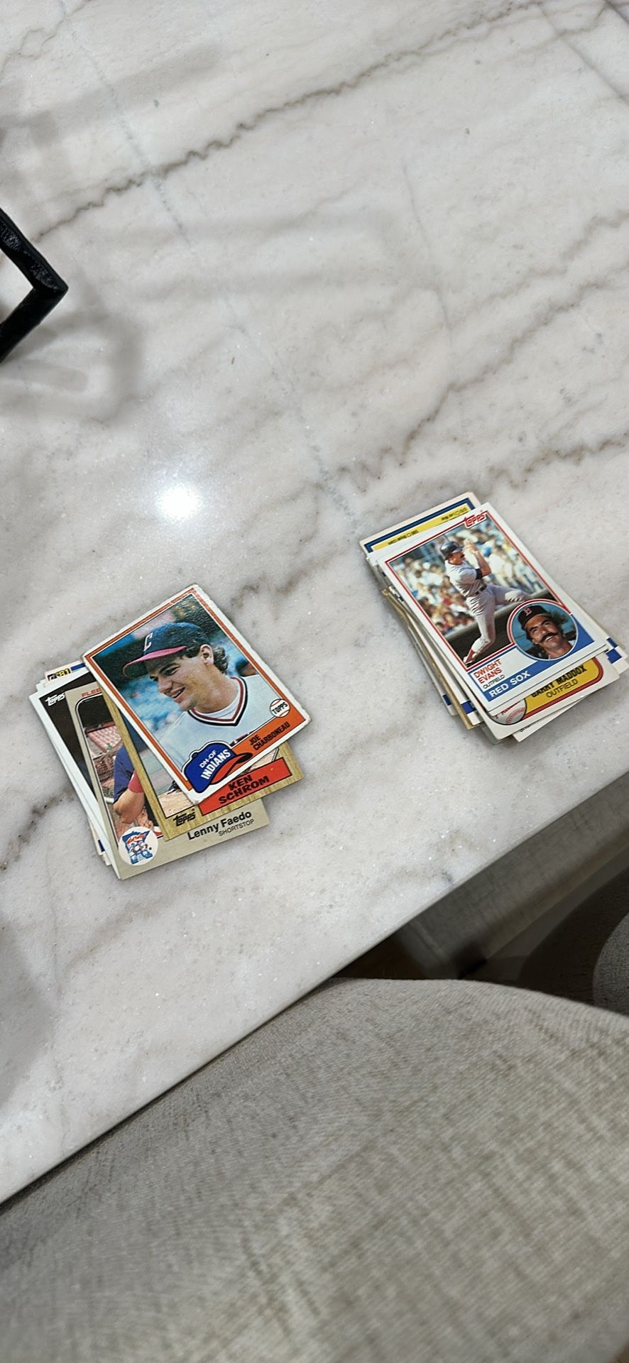 Vintage 1980s Baseball Cards