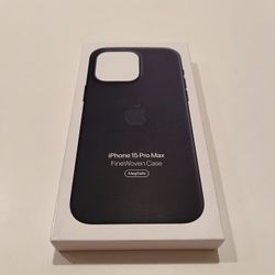 New iPhone 15 Pro Max Apple FineWoven Case Original Never Used