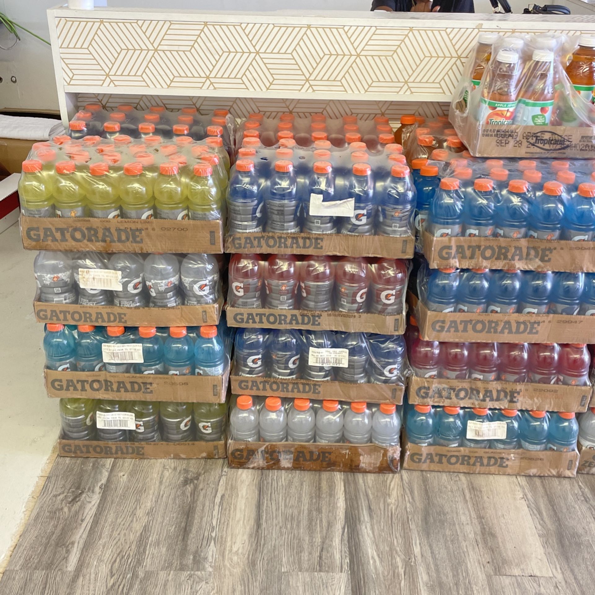Gatorade And Life Water Cases