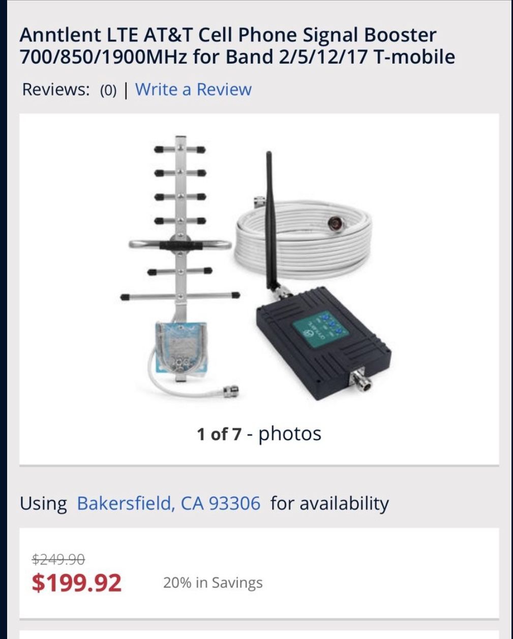 Wireless Outdoor Antenna Signal Booster