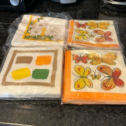 VINTAGE TIF,cocktail Napkins