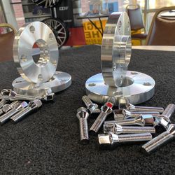 5x112 Hubcentric Wheel Spacers Set – 15mm & 20mm | 14x1.5 | 57.1