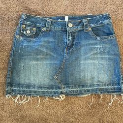 Blue Jeans Skirt
