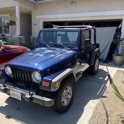  2002Jeep wrangler 4x4