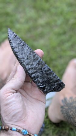 Obsidian Knife Blade 