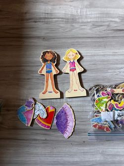 Vintage magmatic dolls