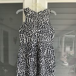 Jaguar Print, From Saks, Worn Twice, Size 8