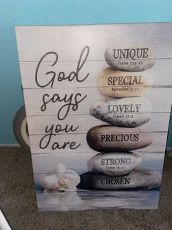 Quote decor sign