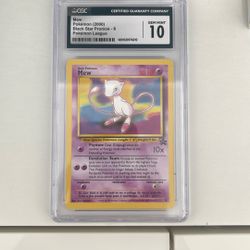 Basic MEW Promo Cgc Grade 10 1995