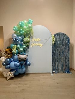 Ballons, Ballon Garland, Octonauts Birthday