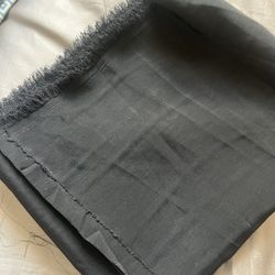 2 yds 12” length x 1yds 22” width high quality of new black linen fabric