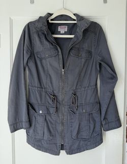 Mossimo Supply Gray Utility Jacket