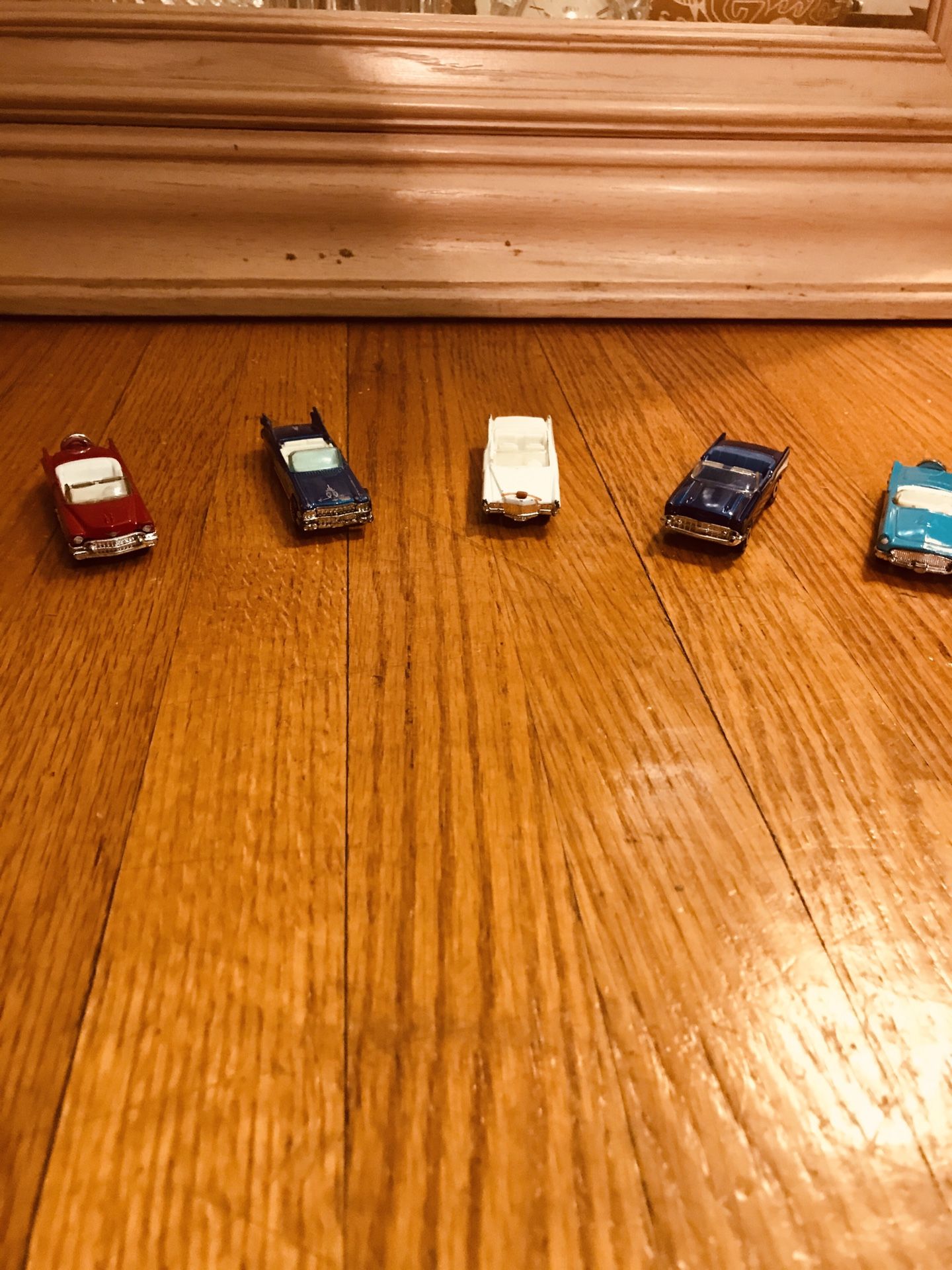 (5) Hot Wheels, Matchbox and ERTL Boss Hog Car 1/64 scale convertible cars (View pics, read description)