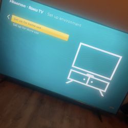 58 Inch Hisense Roku Tv BRAND NEW