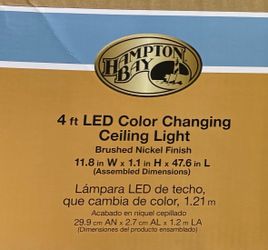Color changing ceiling light